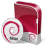 box,debian,disc,disk,save icon