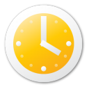 clock,yellow,alarm,time,history,alarm clock icon