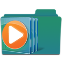 folder, media, player, windows icon