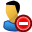 user,male,delete,del,remove,member,profile,person,people,human,man,account icon