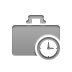 briefcase,clock icon