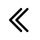 backward, prev, previous icon