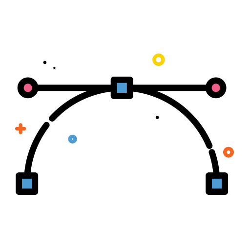 Route svg vector icon