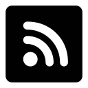 feed, rss svg vector icon