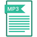 documents, file, format, mp3, paper svg vector icon