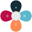 analystic, chart, infographic, pie, report svg vector icon