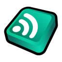 newsfeed,atom icon