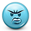 angry, dissapointed, emoji, emot, smiley, smiley face icon