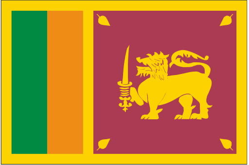 Sri Lanka svg vector icon