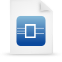 blue, document, file, paper icon