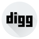 communication, digg, logo, media, social svg vector icon
