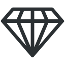 business, diamond, expensive, jewel, jewelry, valuable svg vector icon