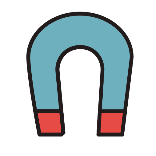 Magnet svg vector icon