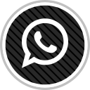 media, online, social, whatsapp svg vector icon