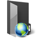 folder,internet icon