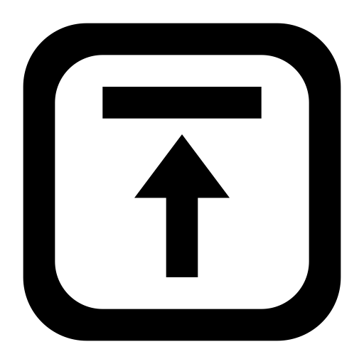 Uploada svg vector icon