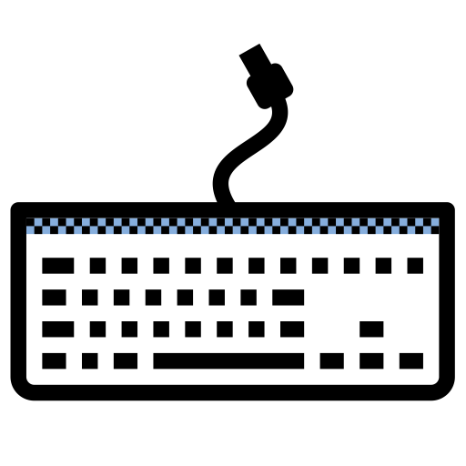 Keyboard svg vector icon