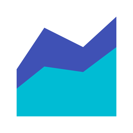Area Chart svg vector icon