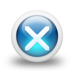 glossy,blue,orb icon