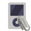 ipod,attachment icon