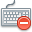 keyboard,delete,del,remove icon