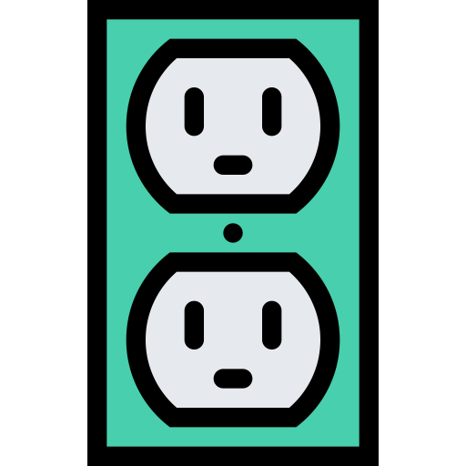 Socket svg vector icon