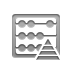 abacus,pyramid icon