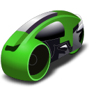 lightcycle,green icon