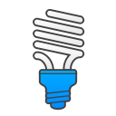 lightbulb svg vector icon