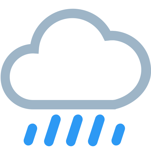 Rainstorm svg vector icon