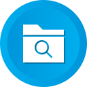 file, files, folder, glass, magnifying, search svg vector icon