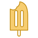 dessert, food, ice cream, snow, sweet svg vector icon