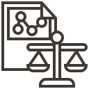accounting, balance, chart, finance, report, scale svg vector icon