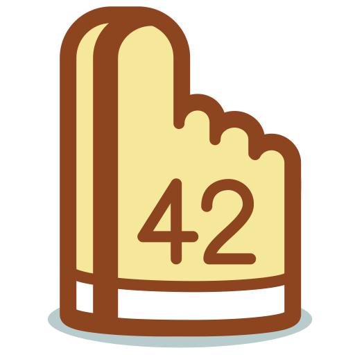 Glove Fan svg vector icon