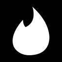 tinder svg vector icon