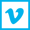 colored, high quality, media, social, social media, square, vimeo svg vector icon