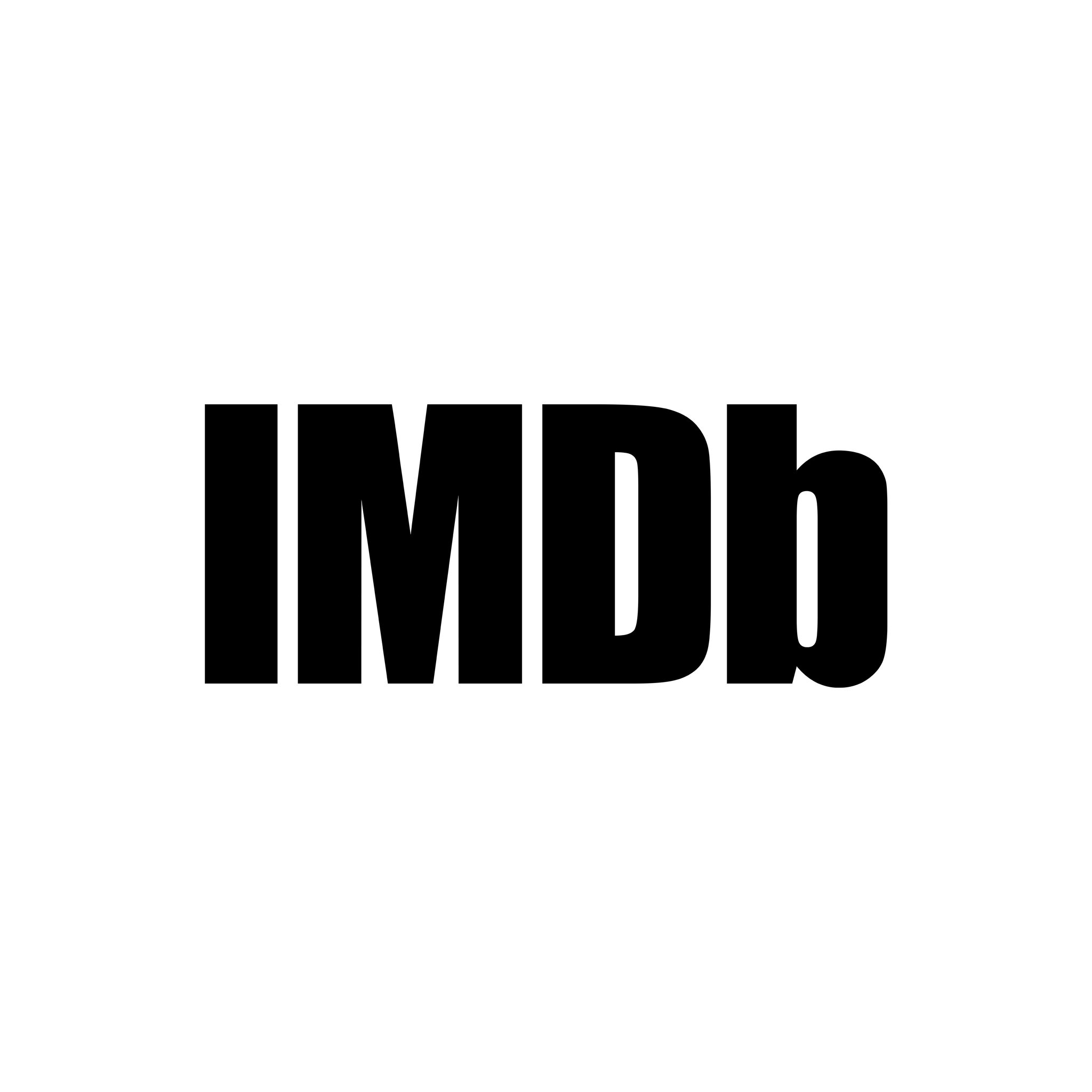 imdb,black icon