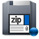 zip,mount icon