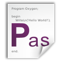text,pascal,file,document icon