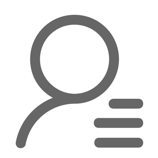 People List svg vector icon