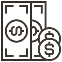 asset, cash, currency, financial, loan, money, pawnshop svg vector icon