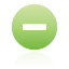 button, green, remove icon
