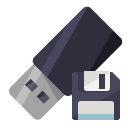 pen,drive,diskette icon