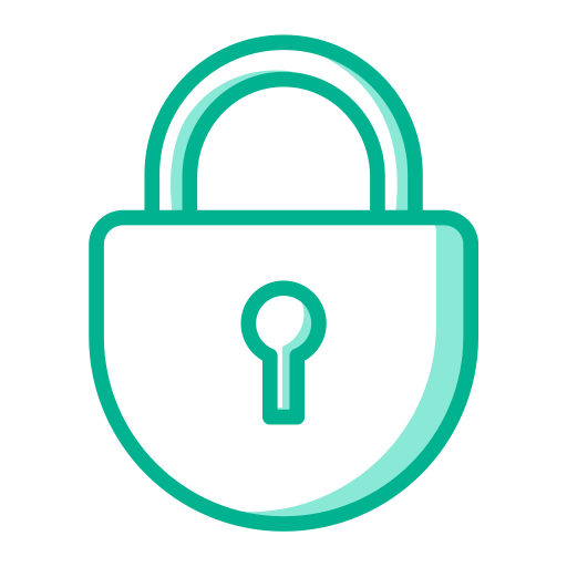 Lock svg vector icon
