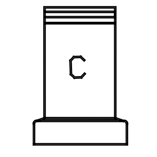 Calibration Piece svg vector icon