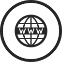 circle, high quality, media, social, social media, web, website svg vector icon