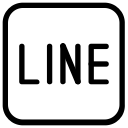 line, media, network, social svg vector icon