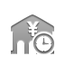 bank,yen,clock icon