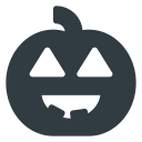 halloween, lamp, pumpkin svg vector icon