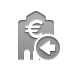 bank,euro,left icon